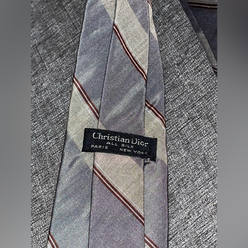 Vintage Christian Dior men’s tie - Picture 4 of 4